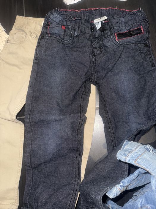 Calcas (5) e 1 par calcoes menino