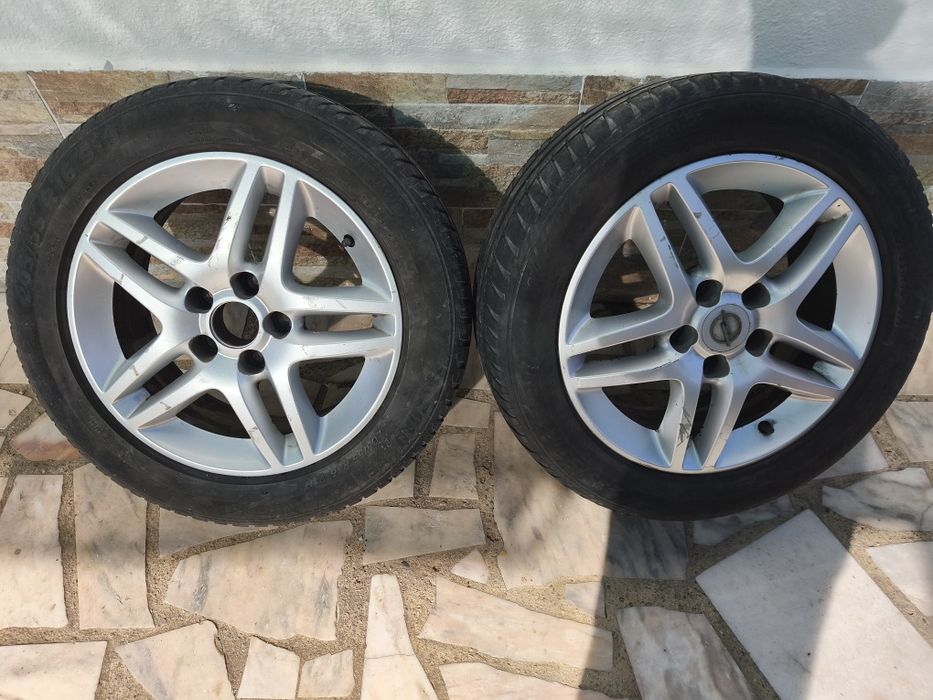 2 jantes com pneus astra h 205/55/r16