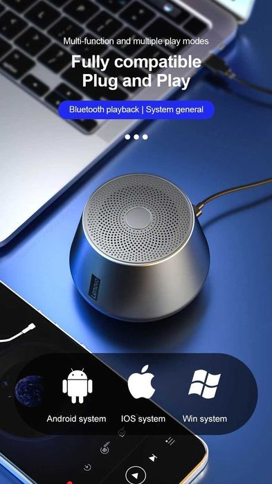 Coluna Bluetooth Lenovo K3 Pro
