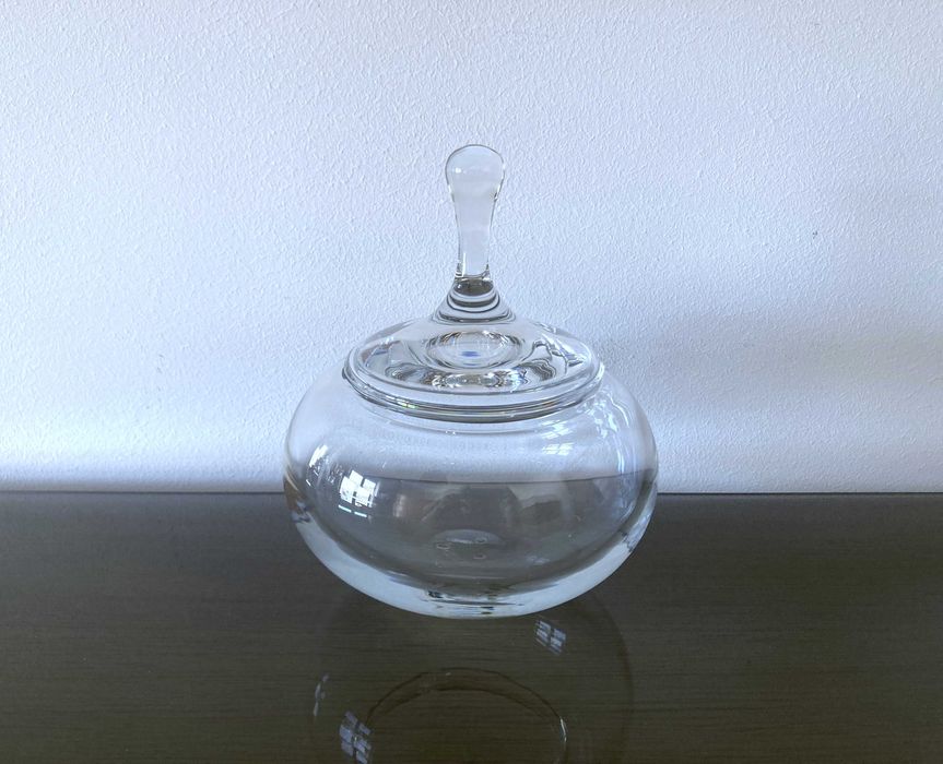 Compoteira de cristal marca Atlantis