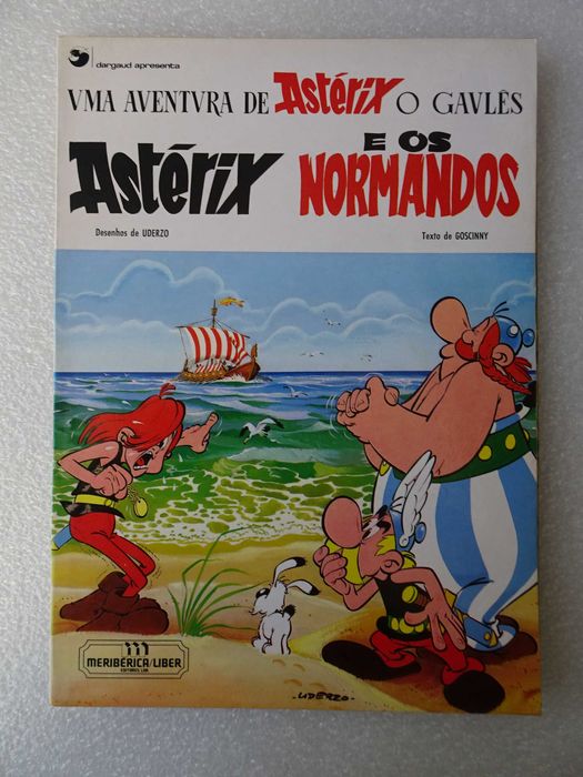 Livro Meribérica Astérix e os Normandos