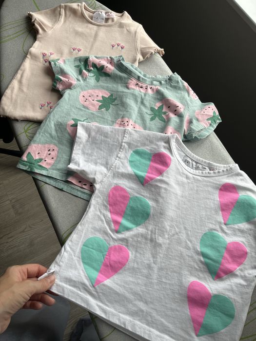Футболки і шорти Zara розмір 104