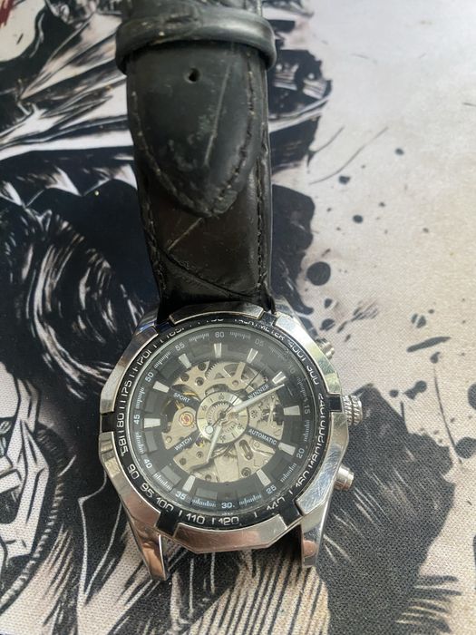 Часы winner skeleton