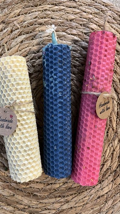 Програмна свічка з натуральноі вощини