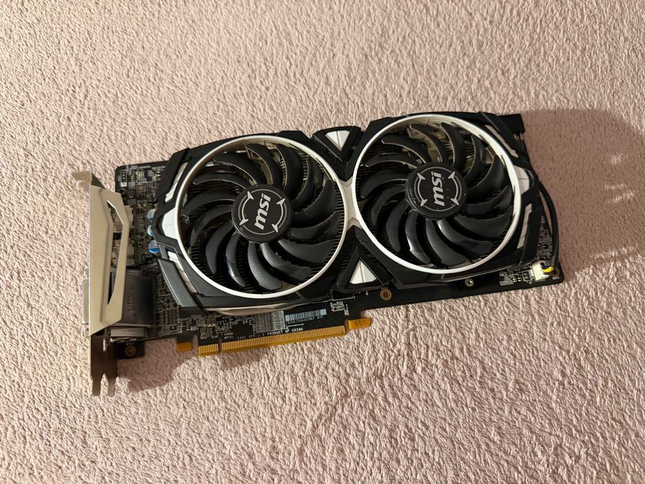 Видеокарта MSI Radeon RX 580 ARMOR 8G OC