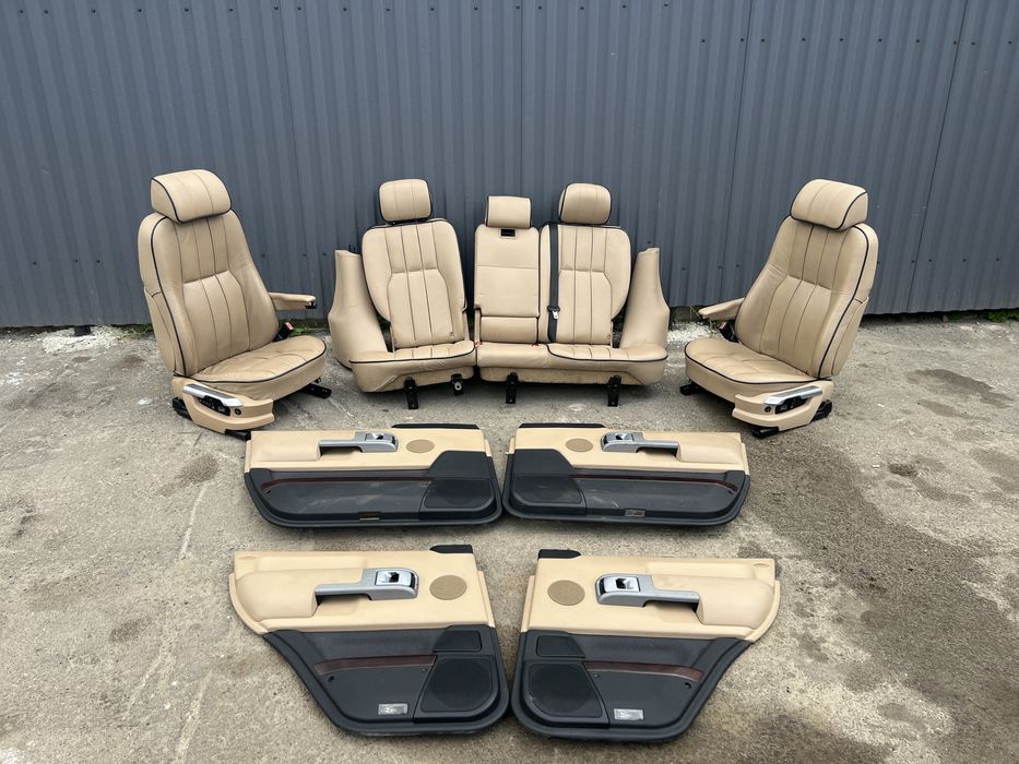 Салон комфорт land rover range l322 шкіра підігрів електро