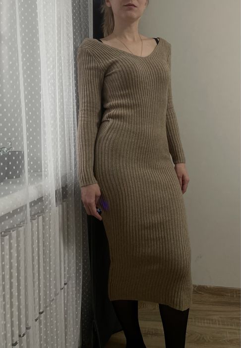 2 вязане Тепле плаття, сукня гольф