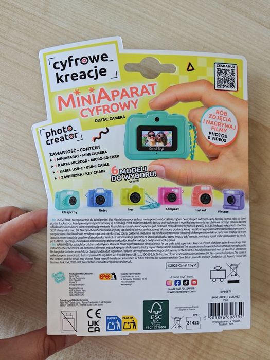 Mini aparat cyfrowy