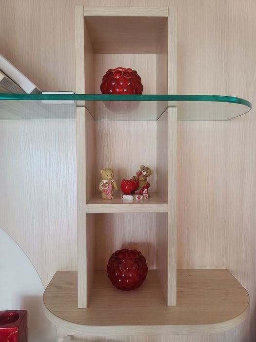 Декор фігурка ведмедик червоне серце