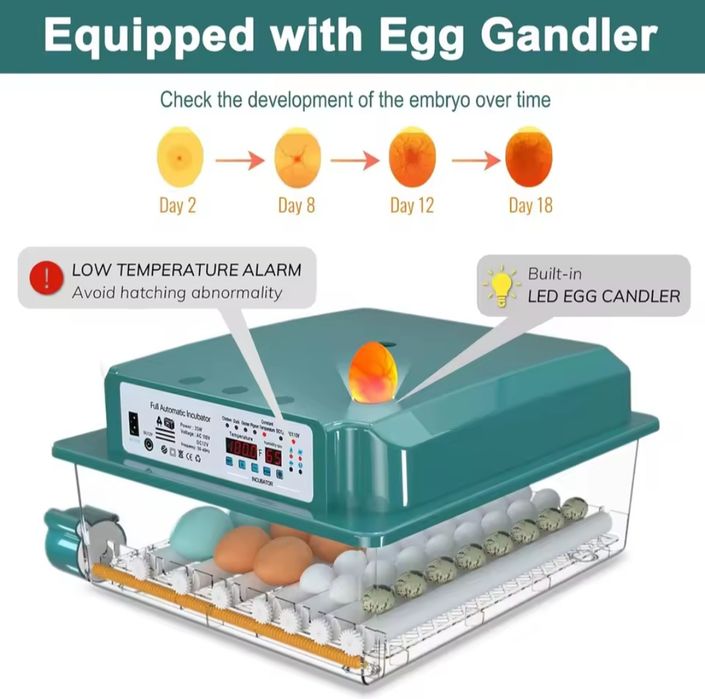 Chocadeira automática 16 ovos