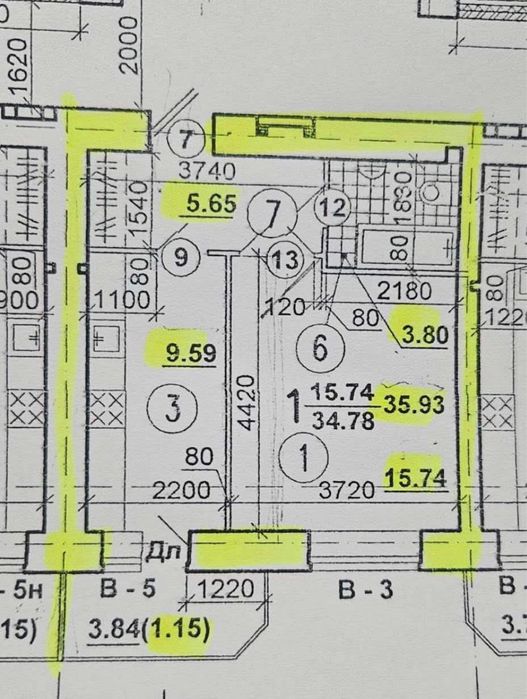Продається 1 кімнатна квартира по вул. Тролейбусна