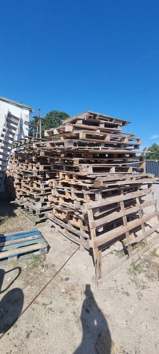 Drewno opałowe palety