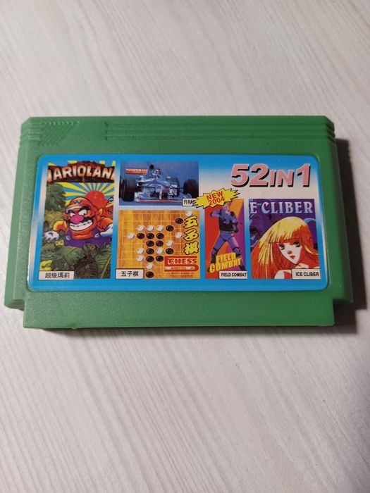 Kartridż 52in1 na konsolę Pegasus