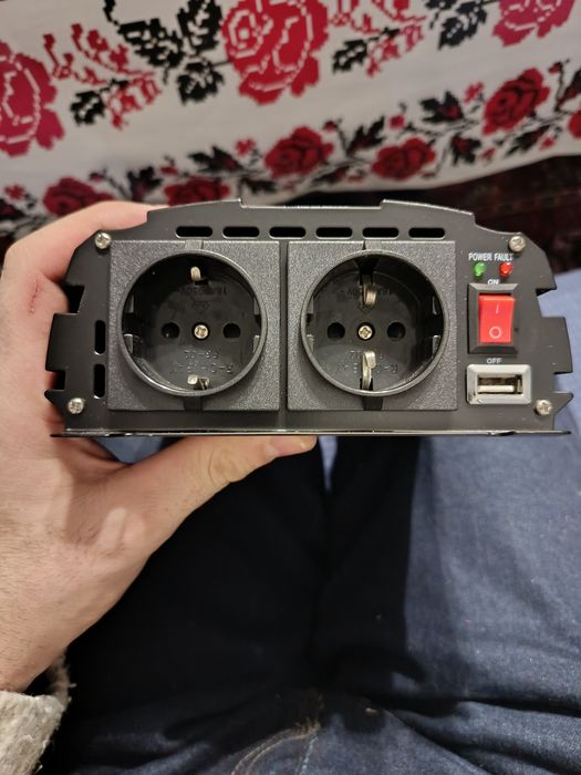 Перетворювач DC-AC Volt Polska IPS 1200 DUO 12/24V/230V (600/1200W)