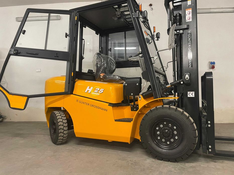 Wózek widłowy, kabina Gunter 2.5T. Nowy.  3 lata gwarancji