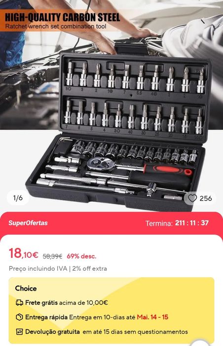 NOVO PREÇO  ate ao fim do mes de 20€ para 16€