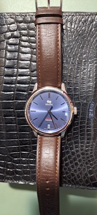 Relógio automático Sellita anniversaire.