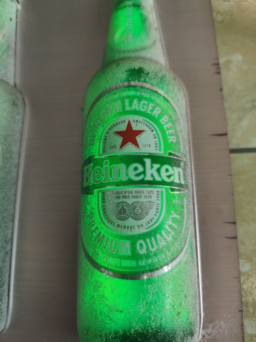 Led luminoso Heineken c/gelo
