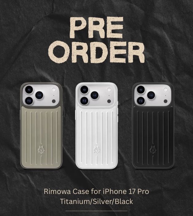 Чехол на iphone rimowa 17 pro max 17 pro alumini