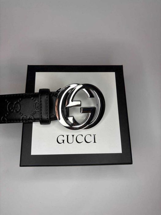 Шкіряний ремінь Gucci belt | Ремень Гучи | Нові