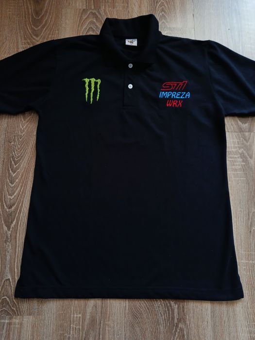 Мото футболка Subaru rally team USA monster energy