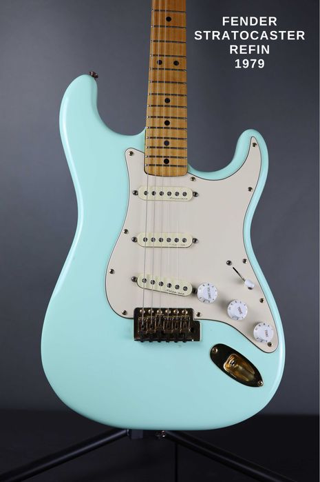 Fender Stratocaster - 1979 Original Vintage, Surf Green гітара, ВІДЕО