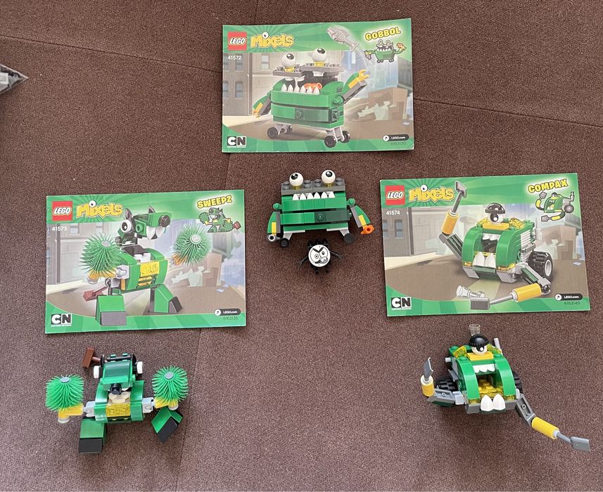 LegoMixels 41572,573,574, 41523 бу