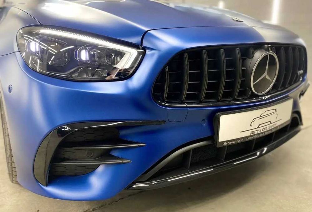 Передний бампер Mercedes W213 AMG E63 стиль Мерседес 2020-2022 г