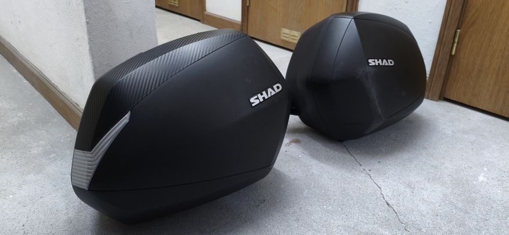 Malas laterais SHAD SH36 + Suportes