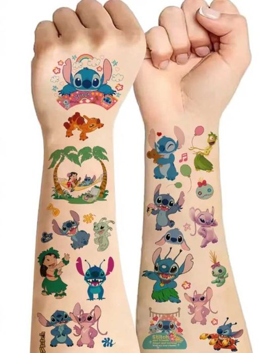 Tatuaże dziecięce LILO i STITCH Disney 5 arkuszy!