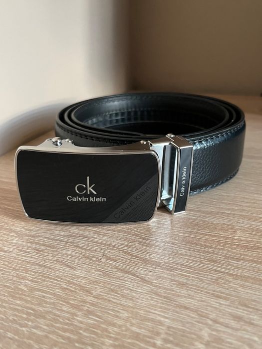 Skórzany Pasek Męski Calvin Klein