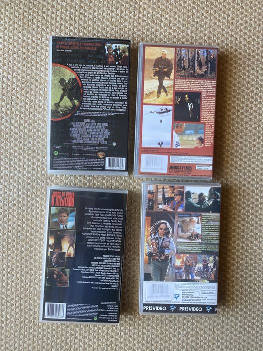 Varias VHS anos 80