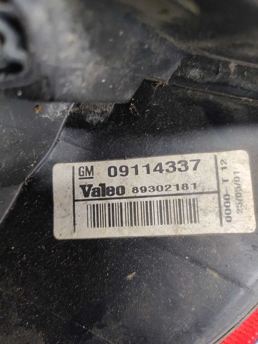 Opel Corsa C Lampa Tylna Lewa  tył  Lewa