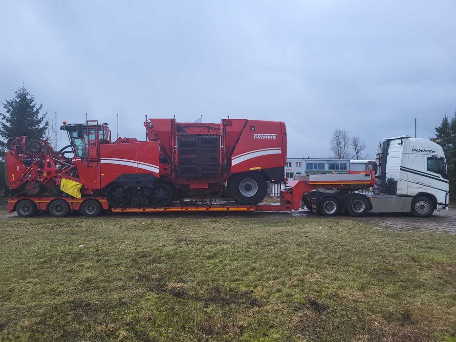 Specjalistyczny Transport Maszyn Rolniczych Budowlanych Kombajnów