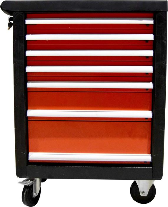 Carrinho de ferramentas oficina com chave