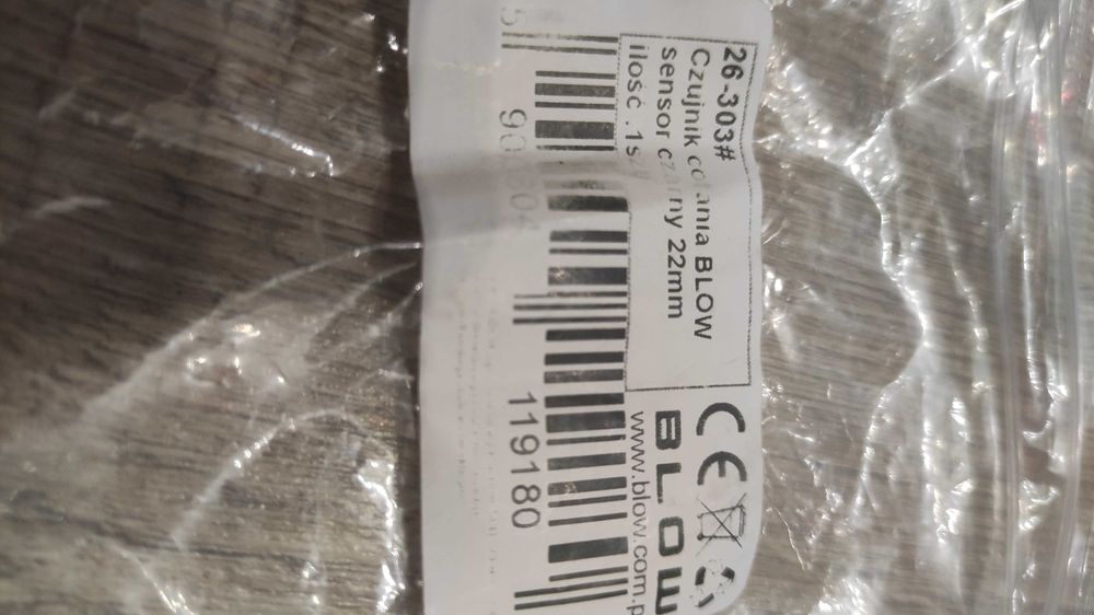 Czujnik cofania 22mm