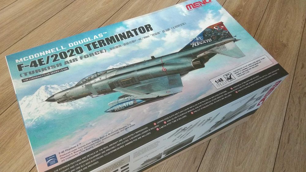 Meng Model 1:48 F-4E Phantom Terminator plastikowy do sklejania - Nowy