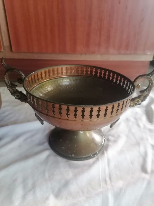 Peças em cobre e latão