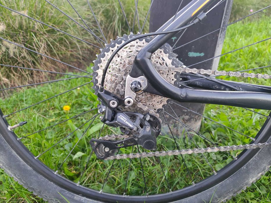 Rower górski MTB Romet mustang m4 2x10 Shimano deore koła 29 okazja!