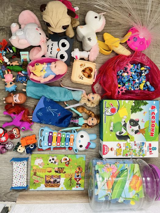 Пакет іграшок іграшки hasbro лялька пазли тварини фігурки стіч музична