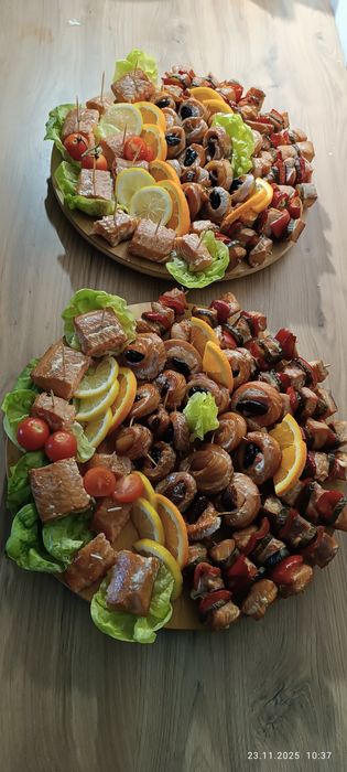 Łosoś, ryby wędzone tradycyjnie.