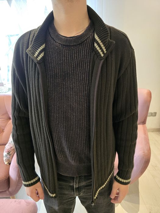 Sweter męski 44 rozpinany XL
