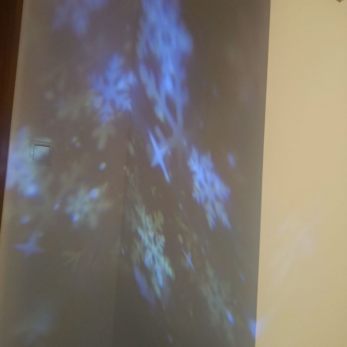 Nowy projektor śnieżynek na USB