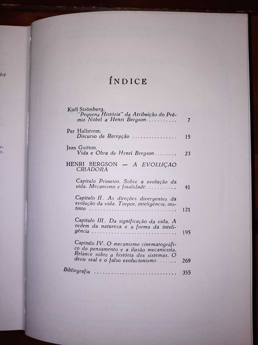 Livro - A Evolução Criadora - Henri Bergson