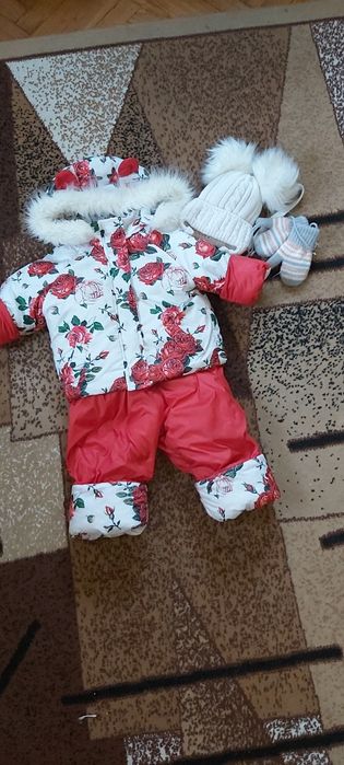 Зимовий комбінізон  доя дівчинки