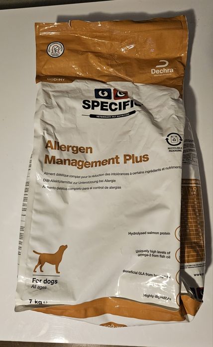 Karma sucha dla psa Allergen Management Plus