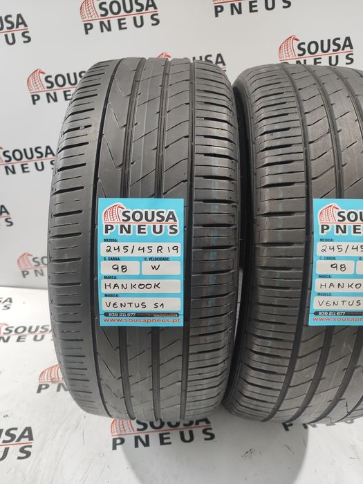 2 pneus semii novos 245-45R19 Pirelli - Oferta da Entrega