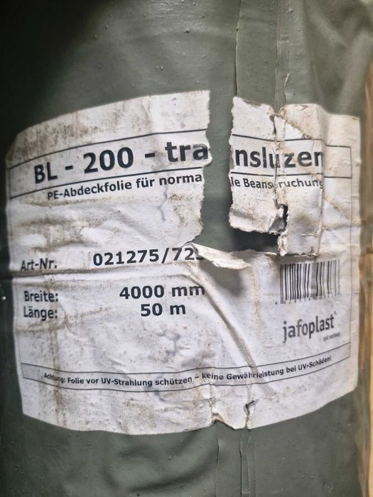 Folia budowlana mocna