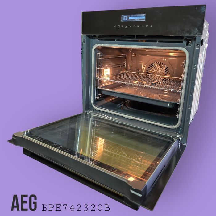 AEG BPE742320B – Piekarnik do zabudowy 60 cm WiFi Pyroliza termosonda