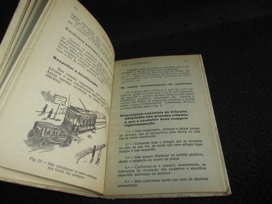 Livro Como se conduz um Automóvel Charles Gouraud 1951